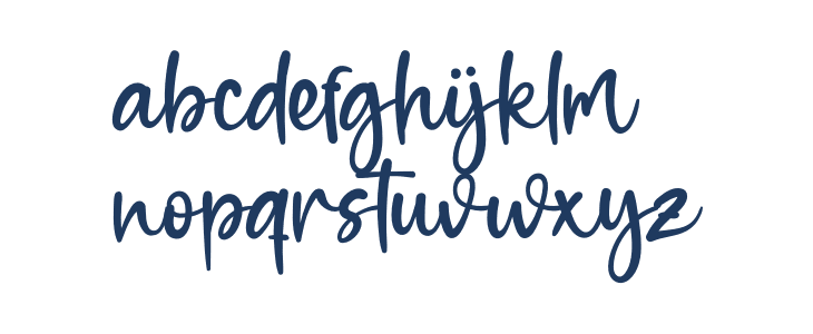 MonilkaSouthisRegular Lowercase