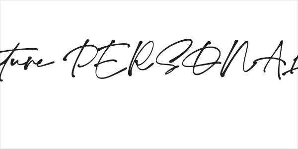 Monita Signature PERSONAL USE Bold Logo