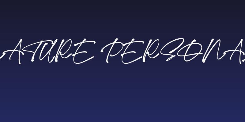 Monita Signature PERSONAL USE Bold Social Header