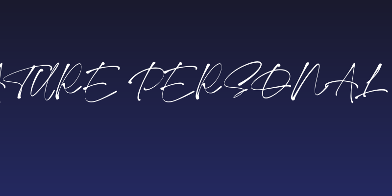 Monita Signature PERSONAL USE Regular Social Header