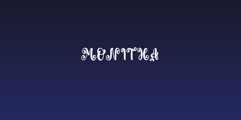 Monitha Social Header