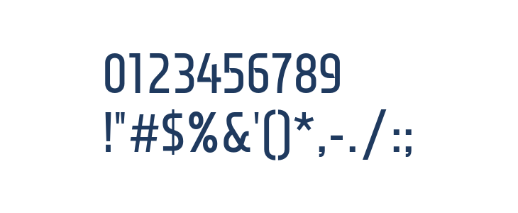 Monitorica-Bold Other Characters