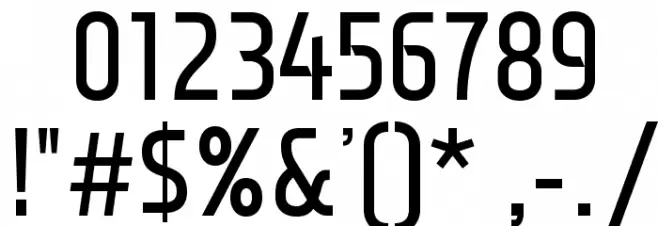 Monitorica-Bold Font OTHER CHARS