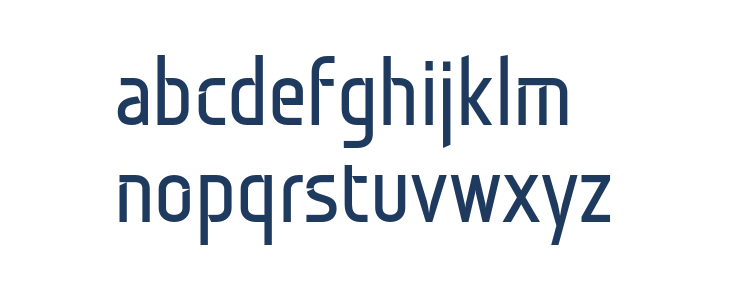 Monitorica-Bold Lowercase