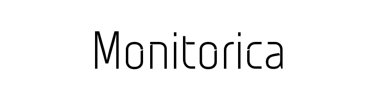 Monitorica Font