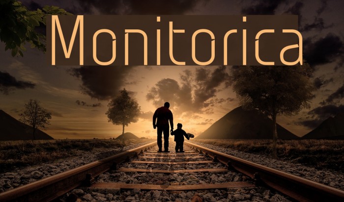 Monitorica Font examples