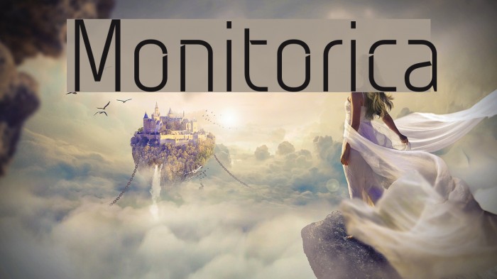 Monitorica Font examples