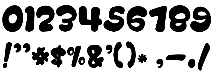 Monkey & Banana Font OTHER CHARS