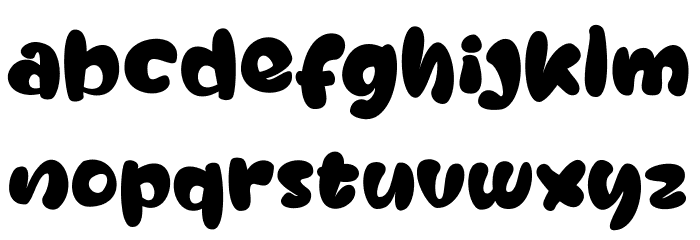 Monkey & Banana Font LOWERCASE