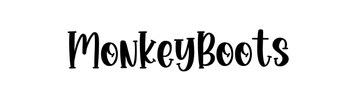 Monkey Boots  Frei Schriftart Herunterladen