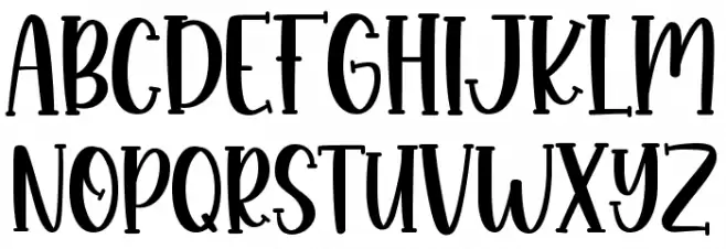 Monkey Boots Font UPPERCASE