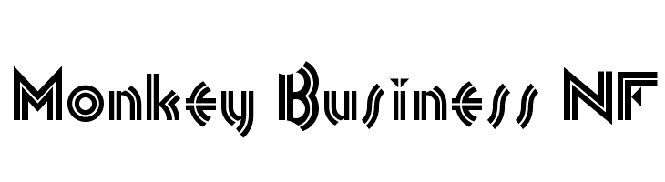 Monkey Business NF  Free Fonts Download