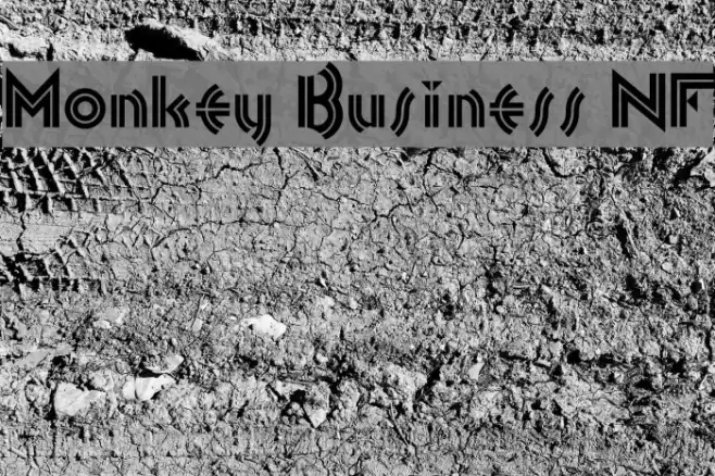 Monkey Business NF Font examples