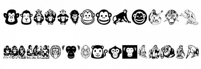 Monkey Business 字体 大写