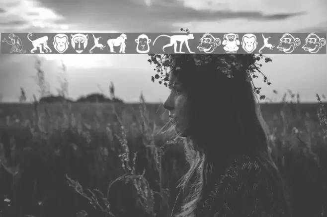 Monkey Business Font examples