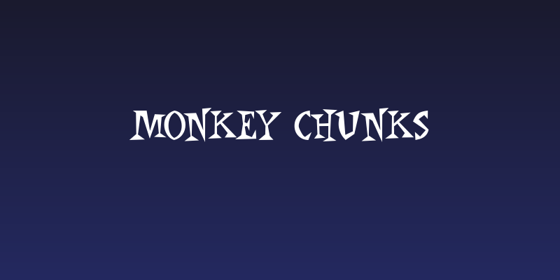 Monkey Chunks Social Header