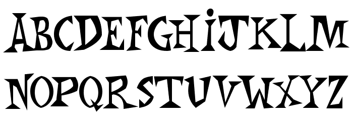 Monkey Chunks Font LOWERCASE