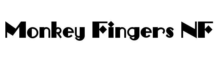 Monkey Fingers NF Font