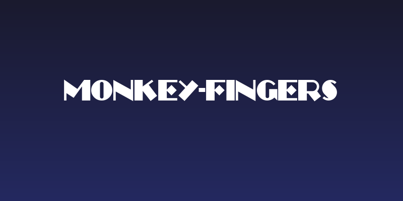 Monkey-Fingers Social Header