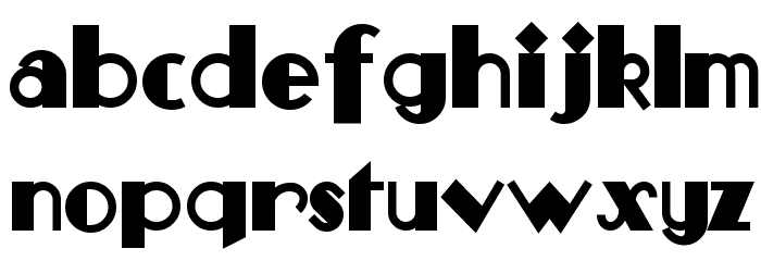 Monkey-Fingers Font LOWERCASE