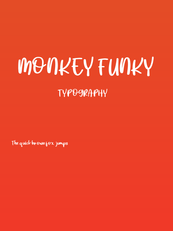 Monkey Funky Poster