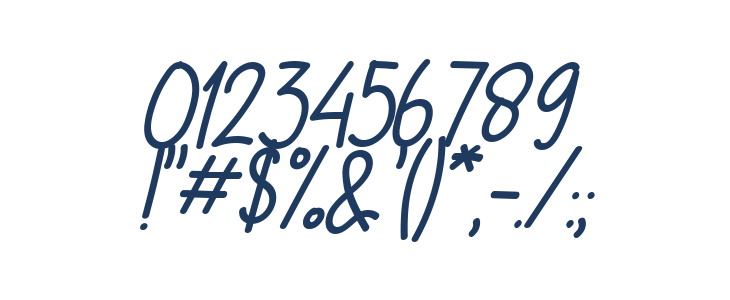 Monkey Funny Italic Other Characters