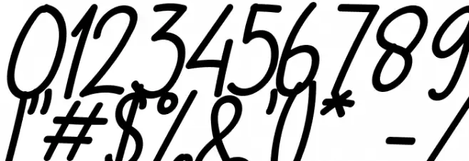 Monkey Funny Italic Font OTHER CHARS