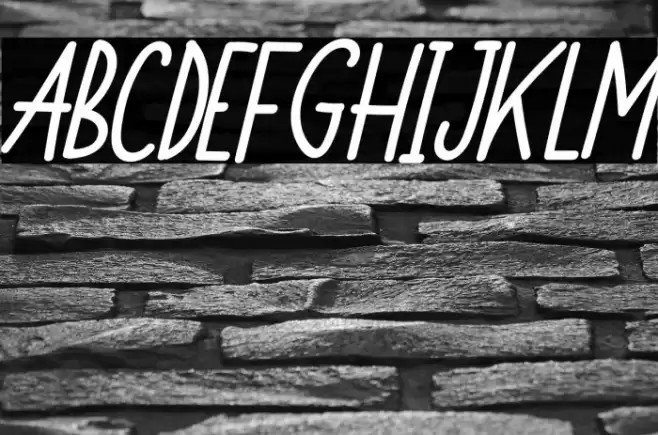 Monkey Funny Italic Font examples