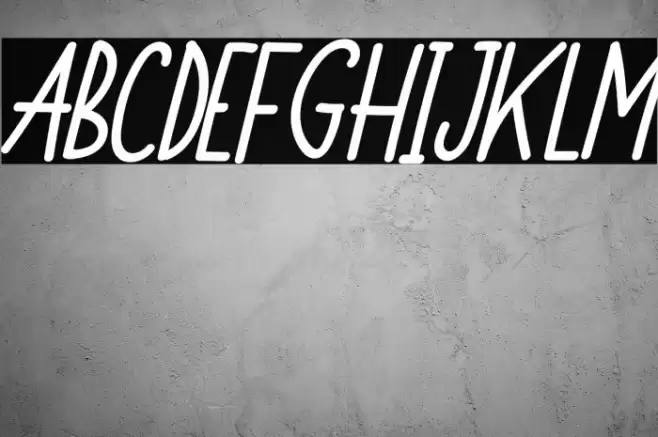 Monkey Funny Italic Font examples