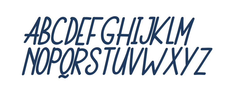 Monkey Funny Italic Lowercase