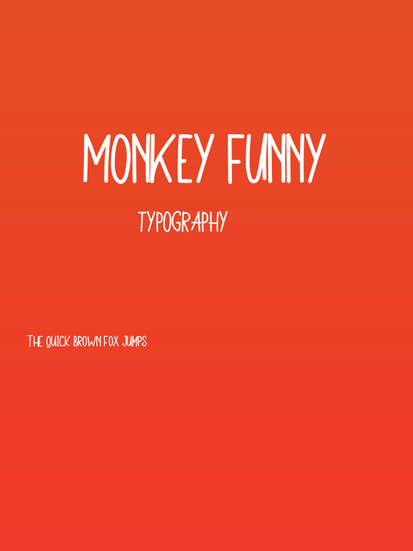 Monkey Funny Poster
