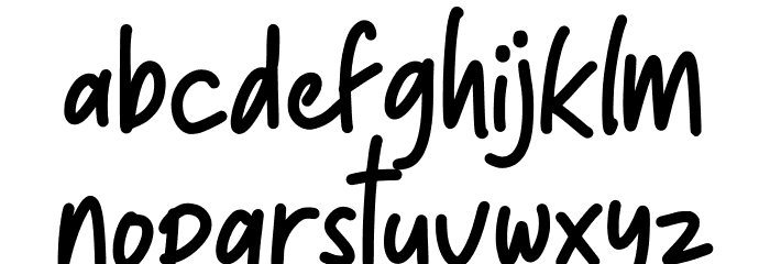 Monkey Geek Font LOWERCASE