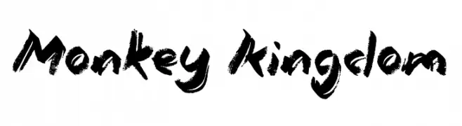 Monkey Kingdom  Frei Schriftart Herunterladen