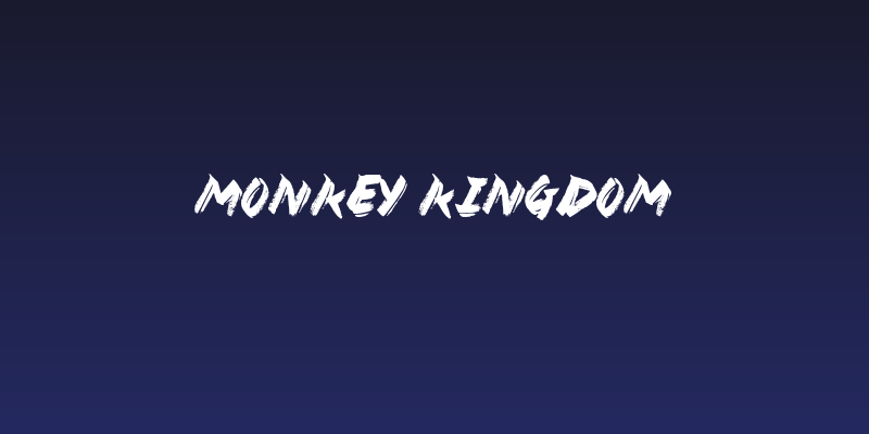 Monkey Kingdom Social Header