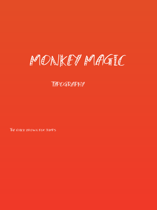Monkey Magic Poster
