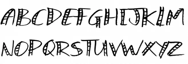 Monkey Magic Caratteri MINUSCOLO