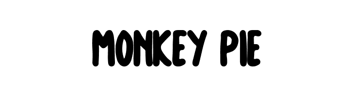 Monkey Pie  les polices de caractères gratuit tlcharger