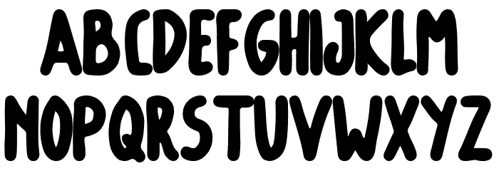 Monkey Pie Font LOWERCASE