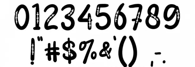 Monkey Pirates Font OTHER CHARS