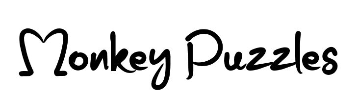 Monkey Puzzles  नि: शुल्क फ़ॉन्ट्स डाउनलोड