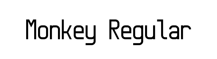 Monkey Regular Font
