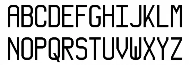 Monkey Regular Schriftart Groß