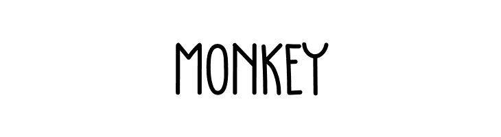 Monkey  Free Fonts Download