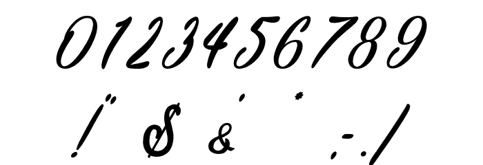 MonkeyAct-PersonalUse Font OTHER CHARS