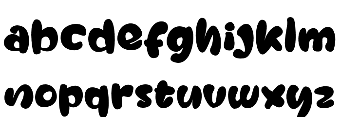 MonkeyBanana Font LOWERCASE
