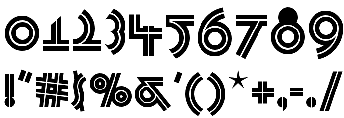 MonkeyBusinessNF Font OTHER CHARS