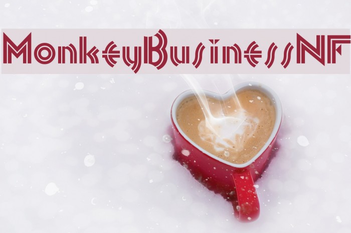 MonkeyBusinessNF Font examples