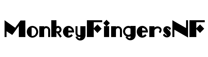 MonkeyFingersNF  フリーフォントのダウンロード