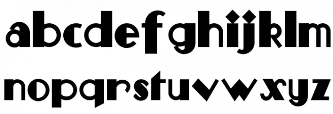 MonkeyFingersNF Font LOWERCASE