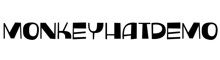 MonkeyHatDEMO  Descarca Fonturi Gratis